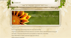 Desktop Screenshot of darceymusic.com